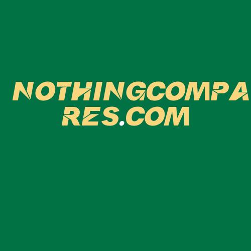 Logo da NOTHINGCOMPARES